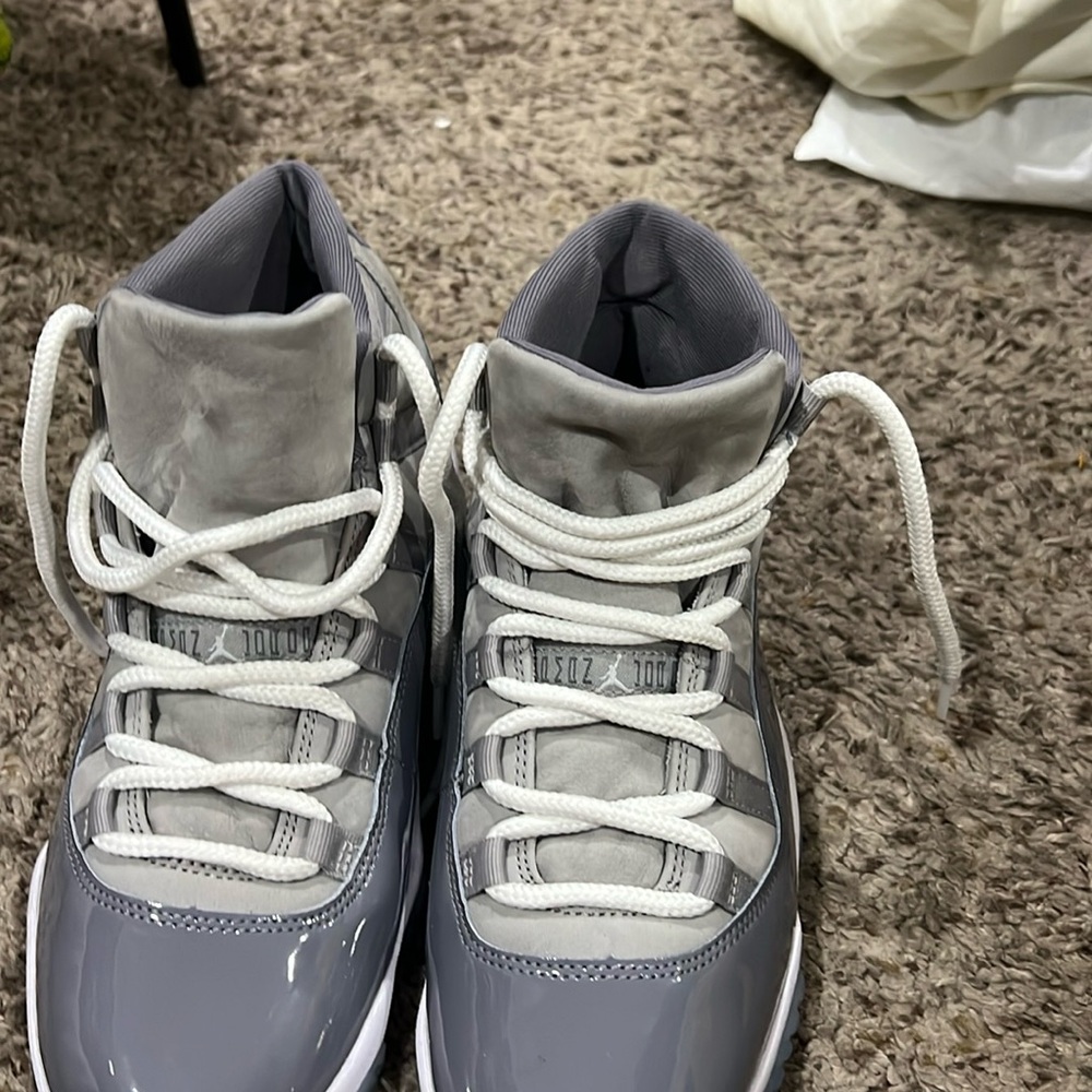 Jordan cool gray’s (women size 10)